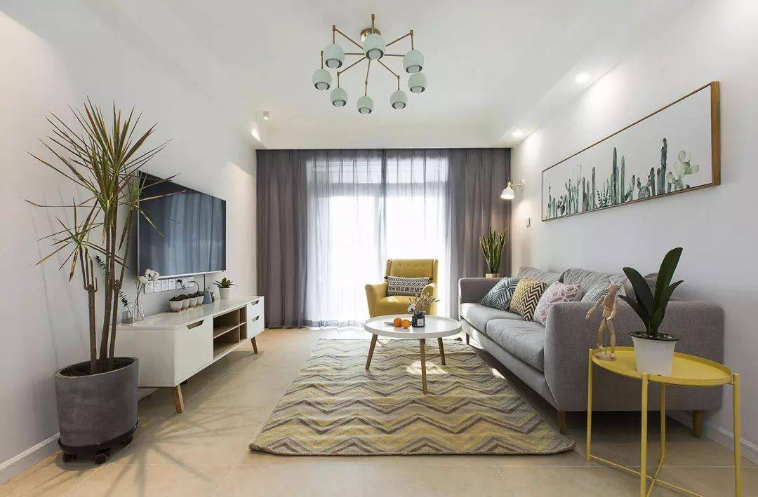 “96㎡的清晰北歐風(fēng)，合理改造+漂亮軟裝，更能體現(xiàn)戶(hù)型的空間感！ 