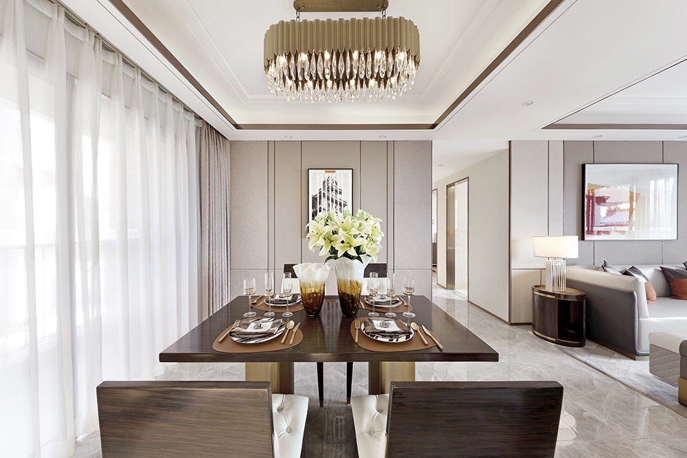 北京領秀慧谷-現(xiàn)代簡約風格軟裝樣板間-寶億萊軟裝