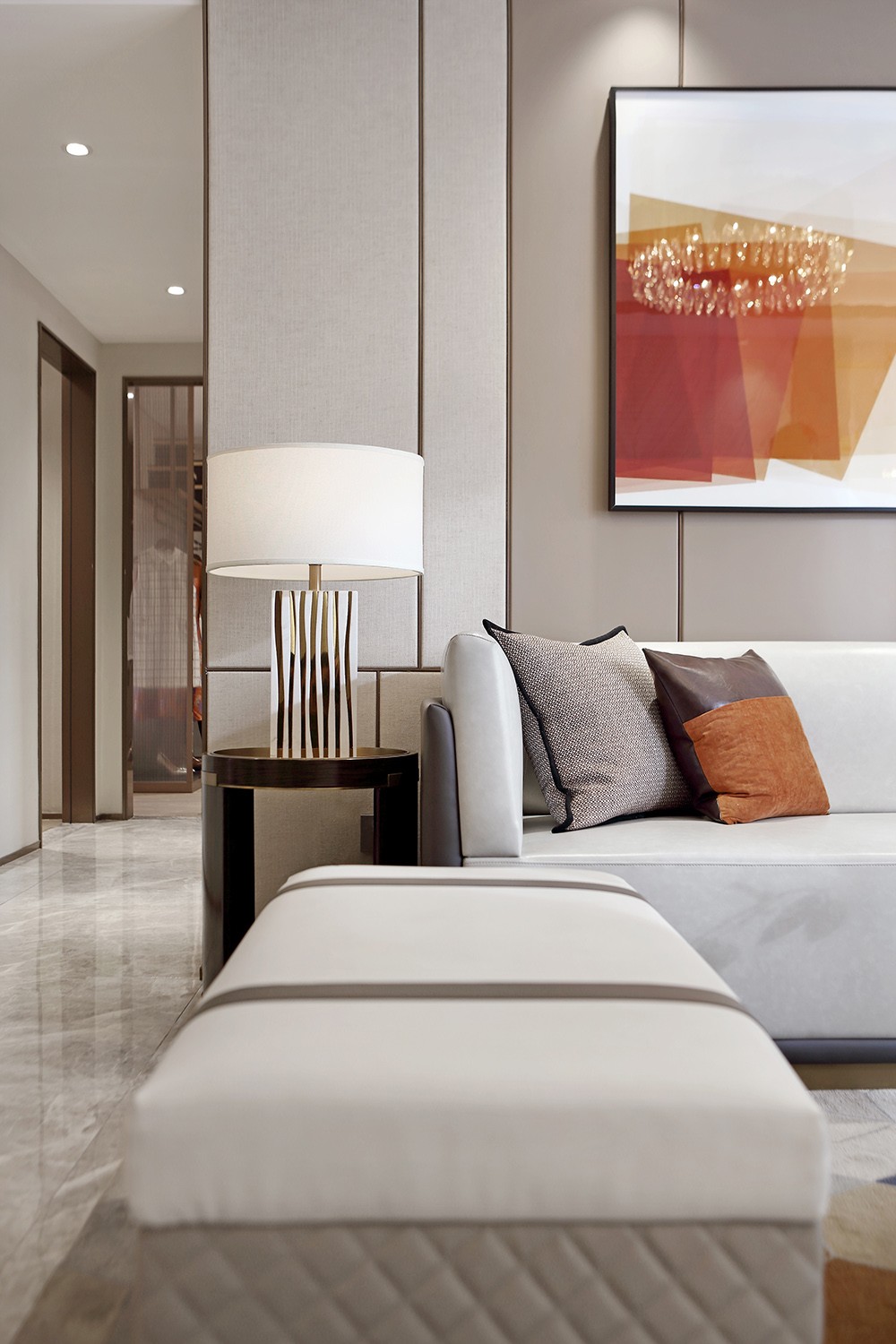 北京領秀慧谷-現(xiàn)代簡約風格軟裝樣板間-寶億萊軟裝